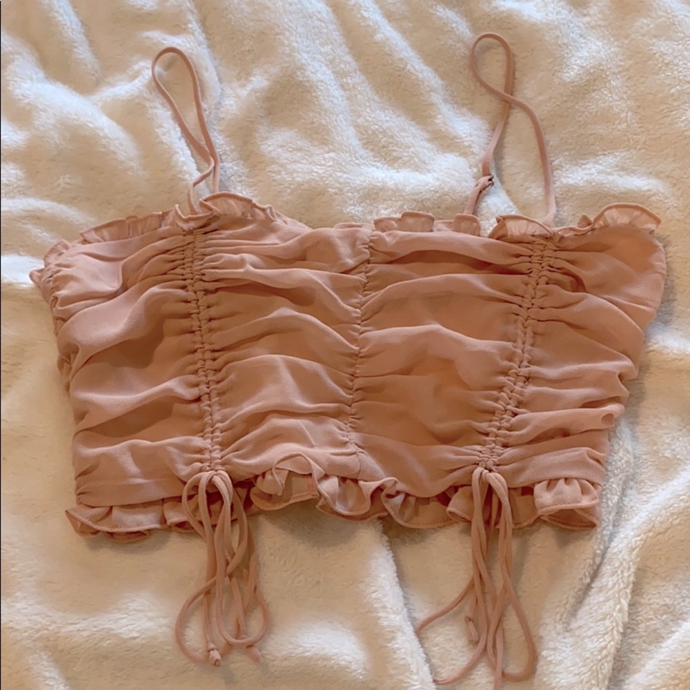 NWT Blush Crop Top